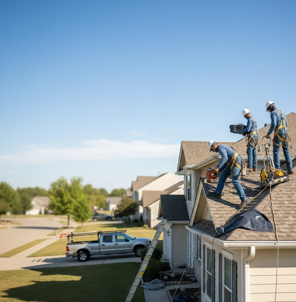 Roof Repair in Roberts